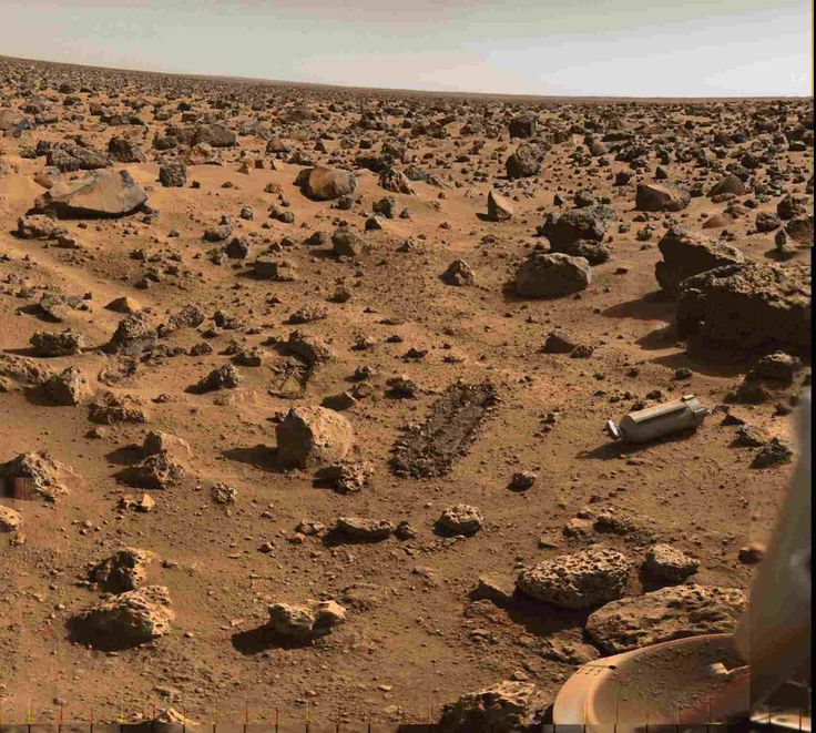 Mars landskab